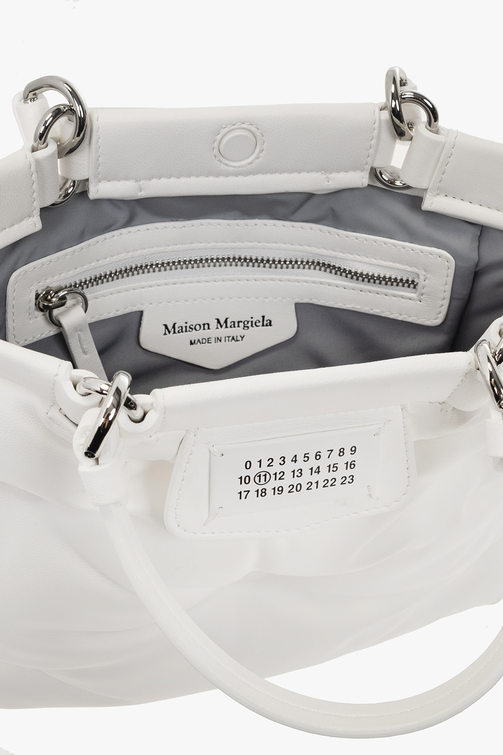 White 'Glam Slam Small' shoulder bag Maison Margiela - Vitkac GB